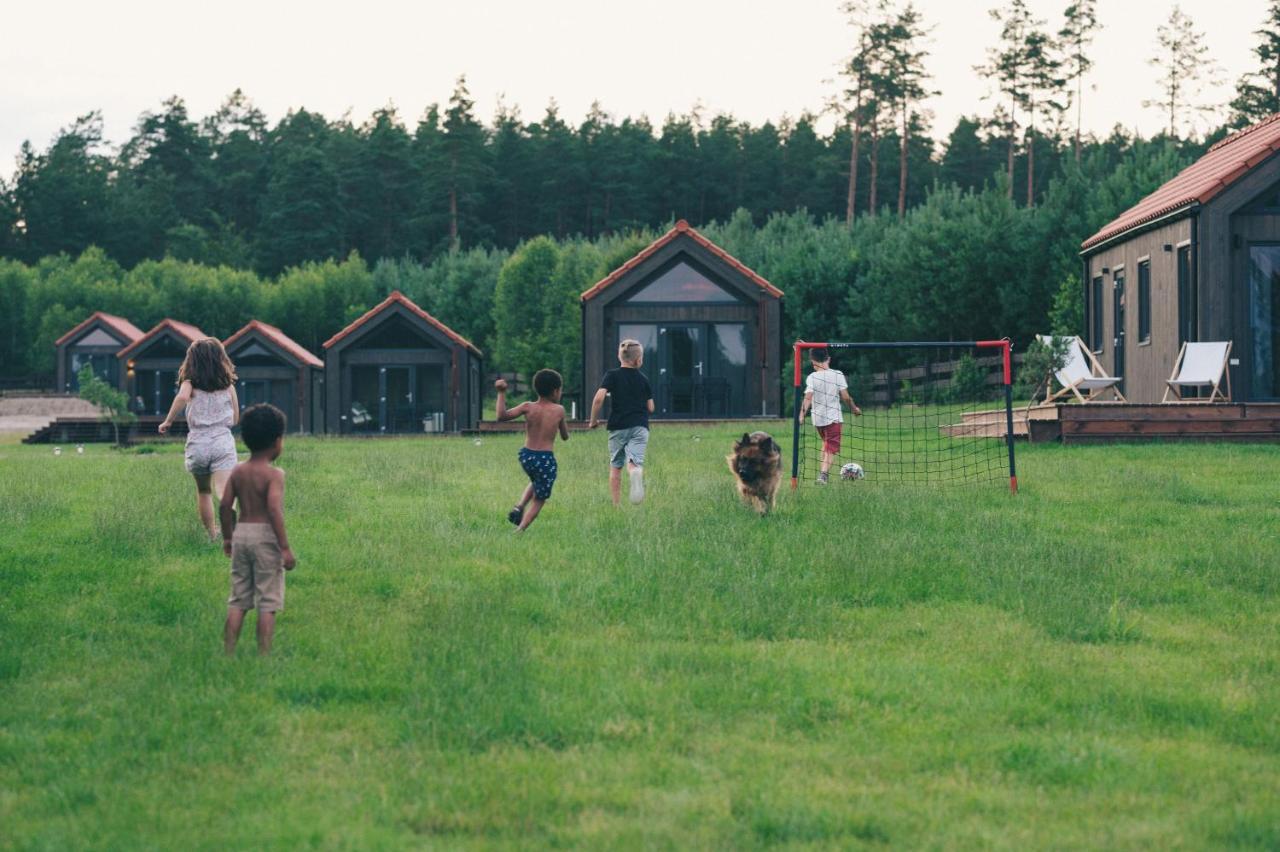 Mazurskie Hytte Łukta Exterior foto
