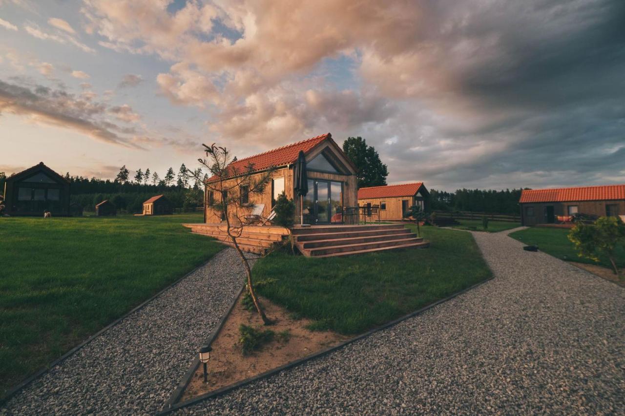 Mazurskie Hytte Łukta Exterior foto