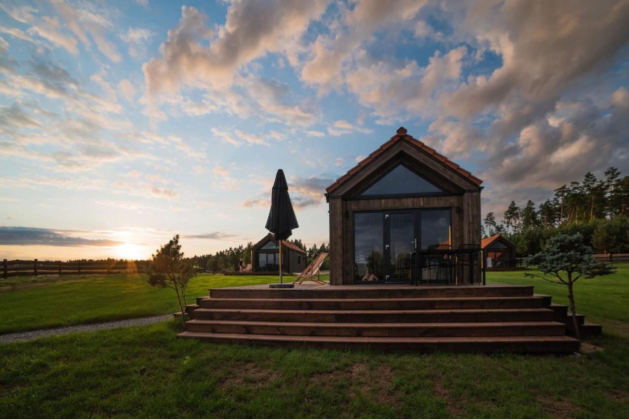 Mazurskie Hytte Łukta Exterior foto